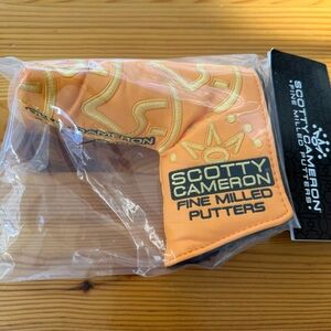 2025 Club Cameron Scotty Cameron Orange Putter Cover